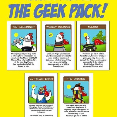 Fox & Chicken Rooster Pack #2: The Geek Pack