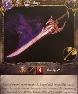 Mage Wars: Vorpal Blade Promo Card