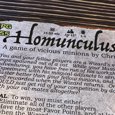 Homunculus