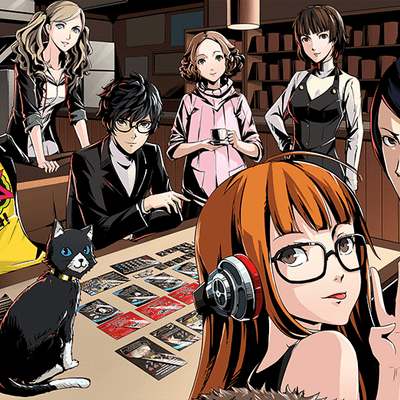 Persona 5 Print & Play Board Game