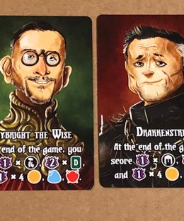 Valeria: Card Kingdoms – Man vs Meeple Duke Promo Cards