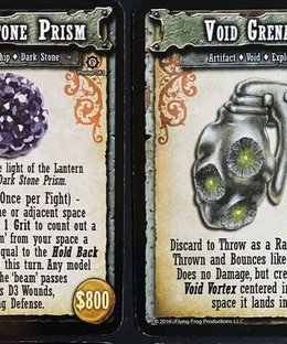 Shadows of Brimstone: Derelict Ship Promo Cards