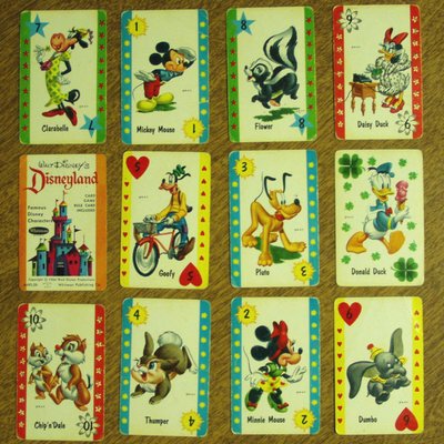 Walt Disney's Disneyland Card Game