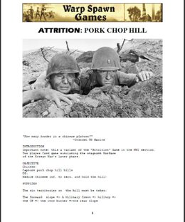 Attrition: Pork Chop Hill