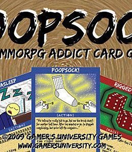 Poopsock! The MMORPG Addict Card Game