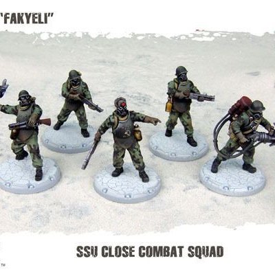 Dust Tactics: SSU Close Combat Squad – "Fakyeli"