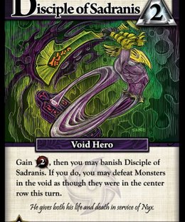 Ascension: Chronicle of the Godslayer – Disciple of Sadranis Promo Card