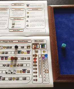 Who's Gary: The 1-Player Guild (crappy) Board Game