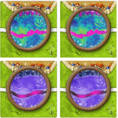 Cosmic Portal 2: Exploring the Multiverse (fan expansion for Carcassonne)