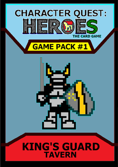 Character Quest: Heroes The Card Game – Game Pack #1: King's Guard