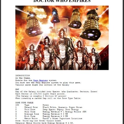 Doctor Who Empires