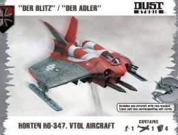 Dust Tactics: Horten HO-347 – "Der Blitz" / "Der Adler"