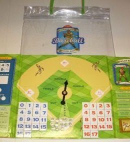 Magnetic Baseball Travel Game