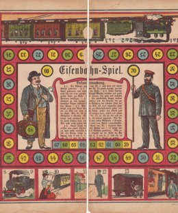 Eisenbahn-Spiel
