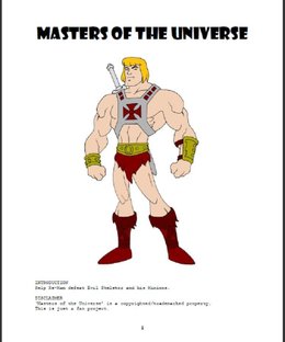 Masters of the Universe