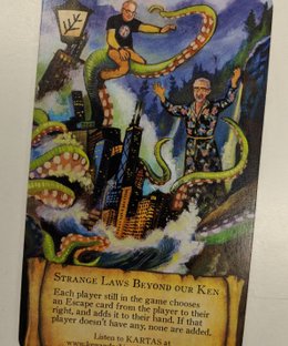 Lost in R'lyeh: Strange Laws Beyond Our Ken Promo Card