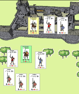 Knights of Arthur: A Game of Knightly Adventure in the Age of King Arthur.