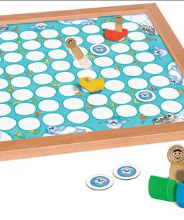 Kreuz und quer über's Eis