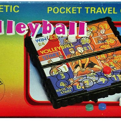 Magnetic Volleyball Pocket Travel Game