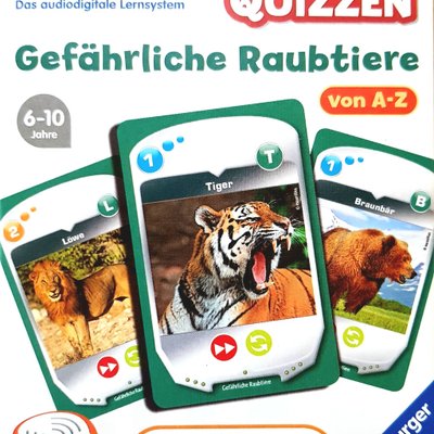 Wissen & Quizzen: Gefährliche Raubtiere