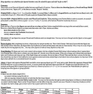 Bronzed Heroes: Or My Spear is bigger than Yours!