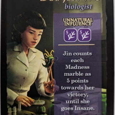 Tower of Madness: Dr. Jin Wu Promo Card