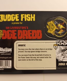 Judge Dredd: The Game of Crime-Fighting in Mega-City One – Judge Fish promo
