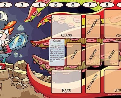 Munchkin: Playmat – Spyke Gets Suckered