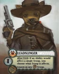 Tooth & Nail: Factions – Leadslinger Dogs of War Troop