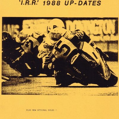 International Road Racing 1988 Up-Dates