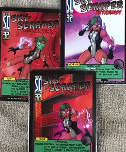 Sentinels of the Multiverse: Sky-Scraper Extremists Promo Cards
