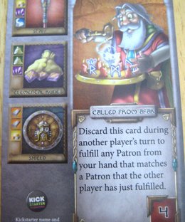 Dwarven Miner: Summoner Patron Card