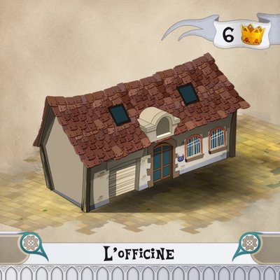 Les Bâtisseurs: Moyen-Âge – L'officine Tric Trac