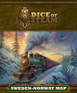 Dice of Steam: Sweden-Norway Map