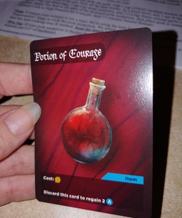 Of Dreams & Shadows: Potion of Courage Promo Card