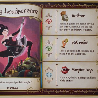 Dungeon Fighter: Second Edition – Betty Loudscream Promo Hero