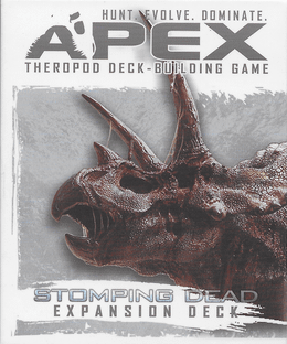 Apex Theropod Deck-Building Game: The Stomping Dead Expansion Deck