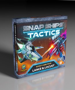 Snap Ships Tactics: Scout Ships Card Pack – Lance & Locust