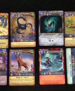 Mage Wars: Dice Tower 2014 Non-Kickstarter promo card set