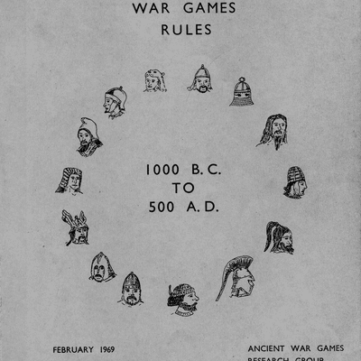 War Games Rules 1000 BC to 500 AD