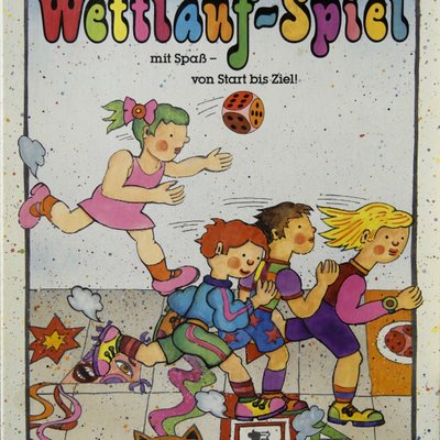 Das lustige Wettlauf-Spiel
