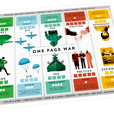 One Page War