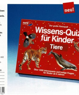 Wissens-Quiz für Kinder: Tiere