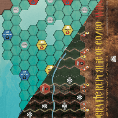 Age of Steam Expansion: Congo/Sweden