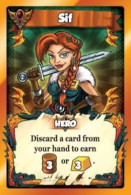 Vikings Gone Wild: Sif Promo Card