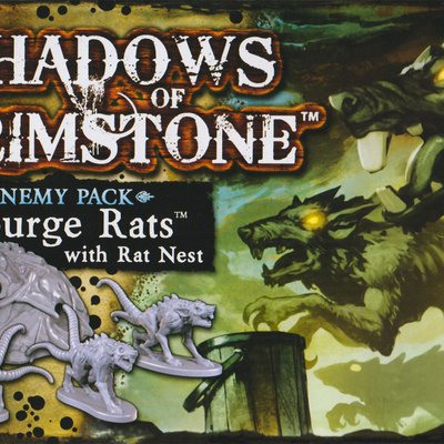 Shadows of Brimstone: Scourge Rats / Rats Nest Enemy Pack