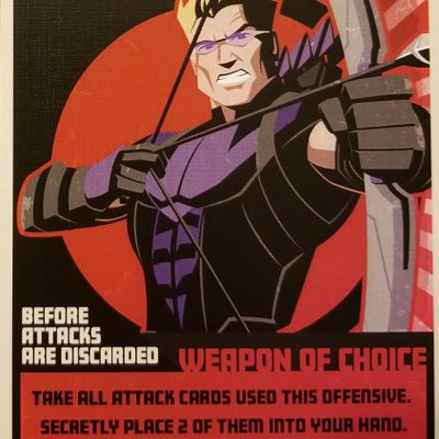 Hail Hydra: Hawkeye Promo Card