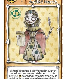 La Fallera Calavera: Ausiàs March (Promo Card)
