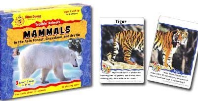 Trackin' Animals: Mammals in the Rain Forest, Grassland, and Arctic