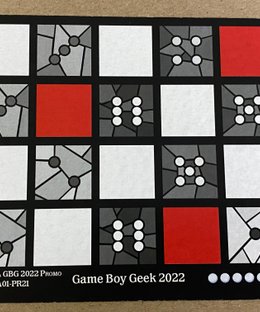 Sagrada: Promo 21 – Game Boy Geek 2022 Window Pattern Card